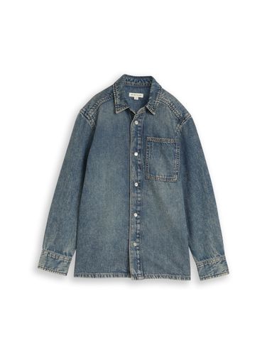 TOM TAILOR Regular Fit Jeanshemd mit Baumwolle 164