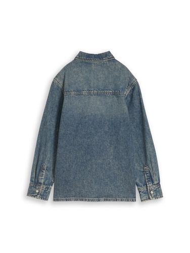 TOM TAILOR Regular Fit Jeanshemd mit Baumwolle