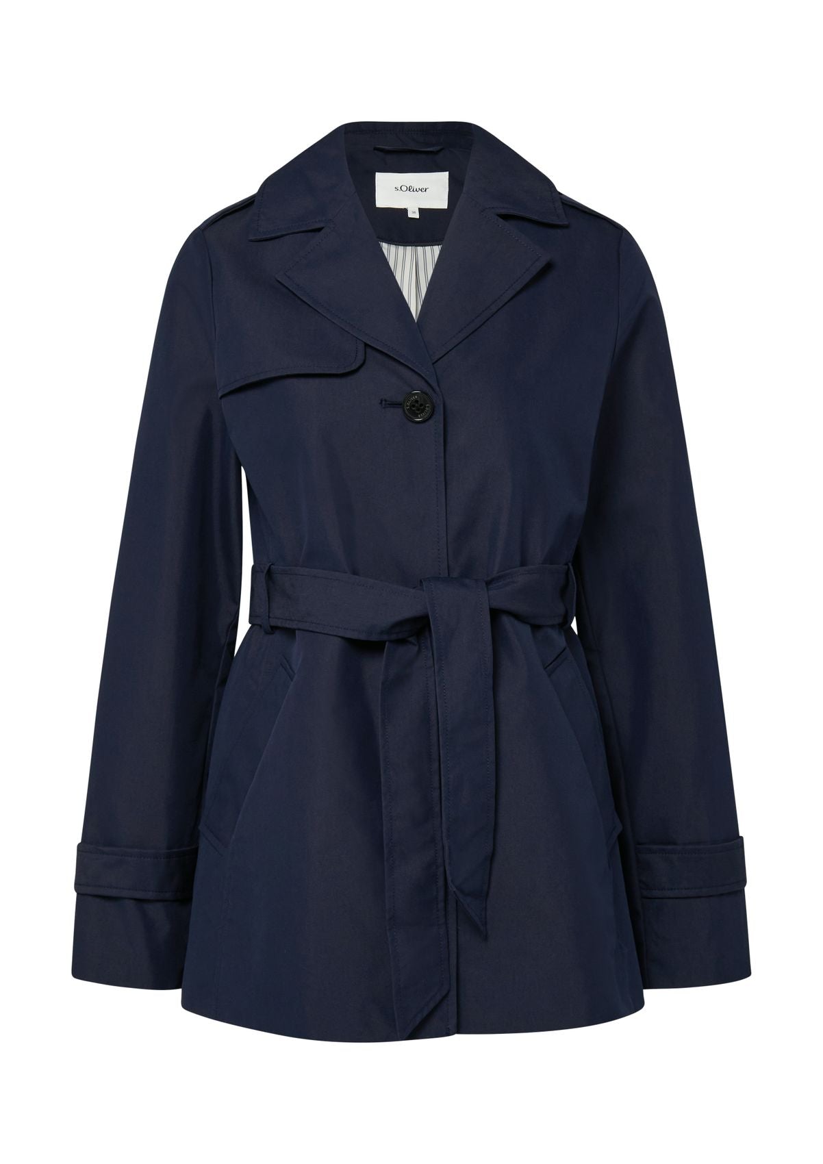 S.OLIVER Wasserabweisender Trenchcoat 36