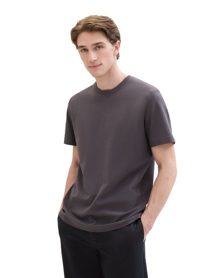 TOM TAILOR Piqué T-Shirt mit Stretch