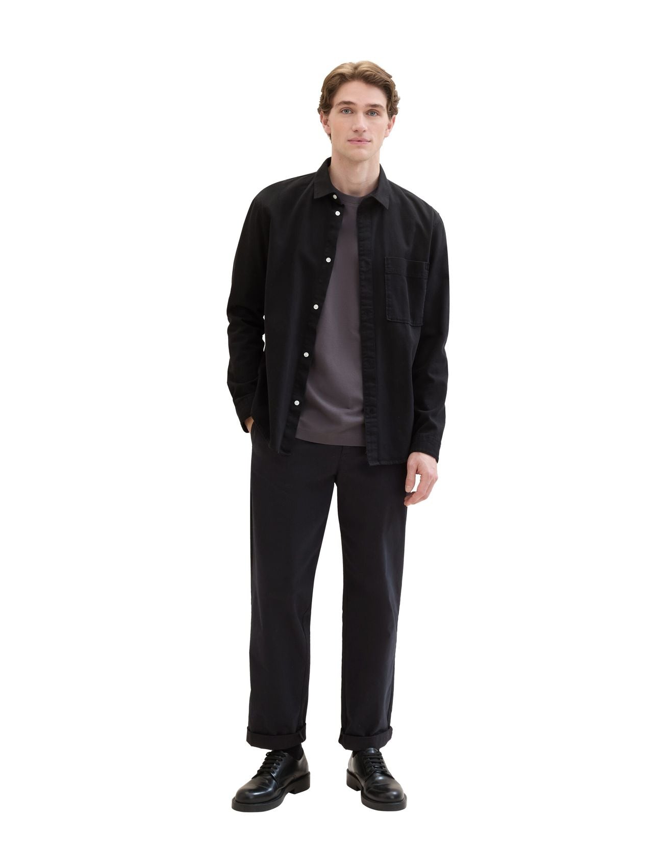 TOM TAILOR Piqué T-Shirt mit Stretch