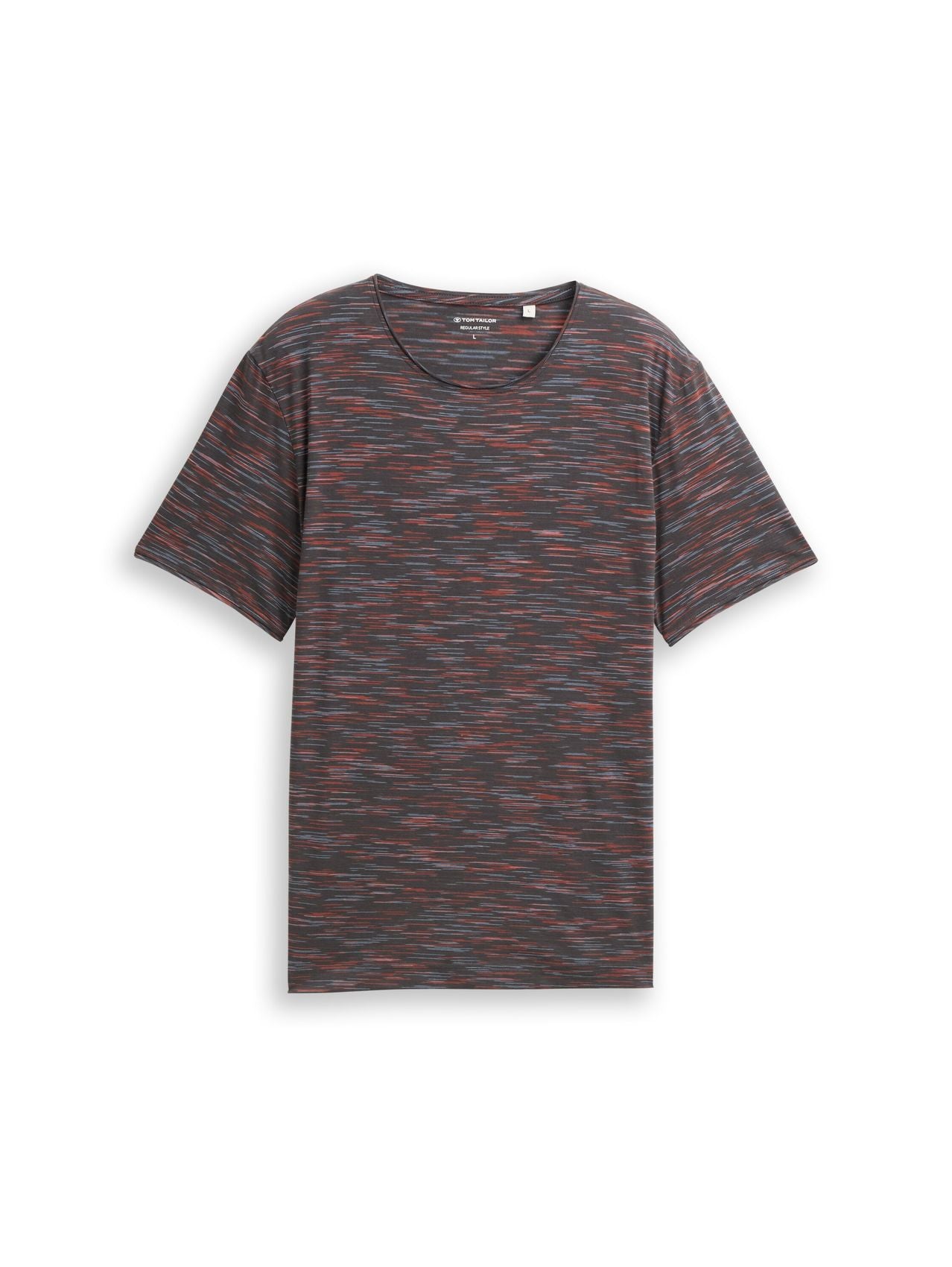 TOM TAILOR T-Shirt in Melange-Optik