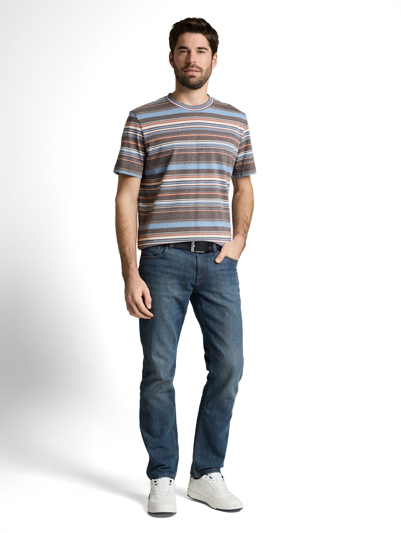 TOM TAILOR T-Shirt mit Streifenmuster