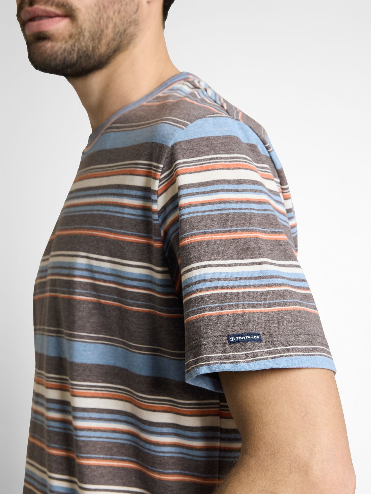 TOM TAILOR T-Shirt mit Streifenmuster