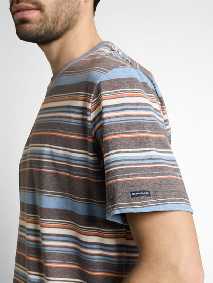 TOM TAILOR T-Shirt mit Streifenmuster