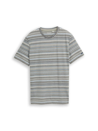 TOM TAILOR T-Shirt mit Streifenmuster L
