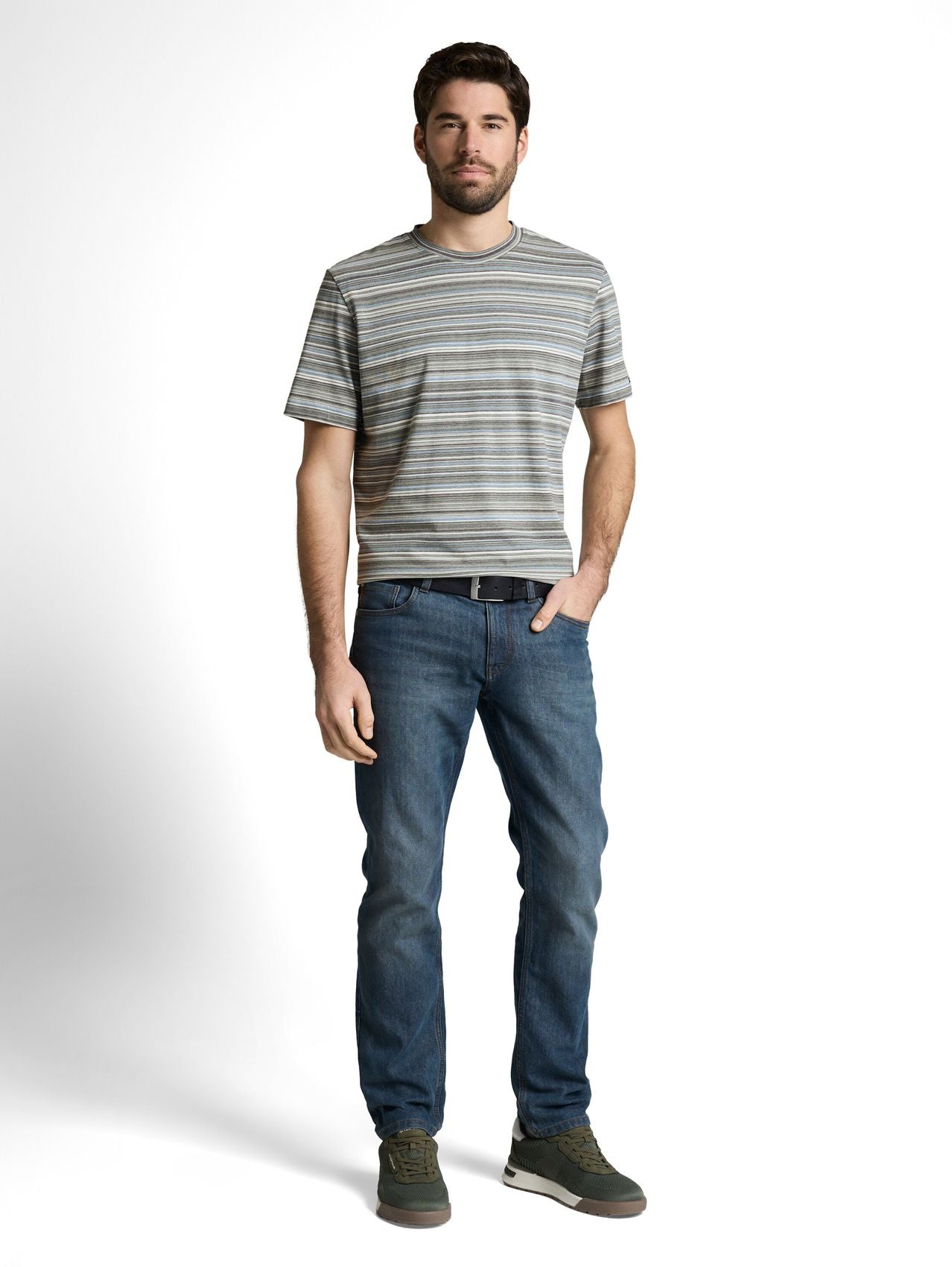 TOM TAILOR T-Shirt mit Streifenmuster