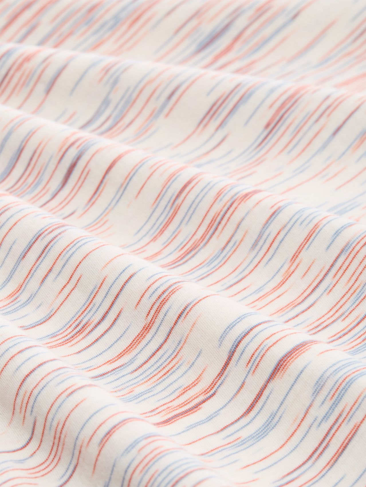 TOM TAILOR T-Shirt in Melange-Optik