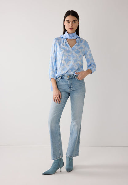 MORE & MORE Viskosebluse mit Print