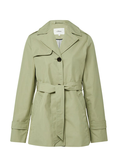 S.OLIVER Wasserabweisender Trenchcoat 38