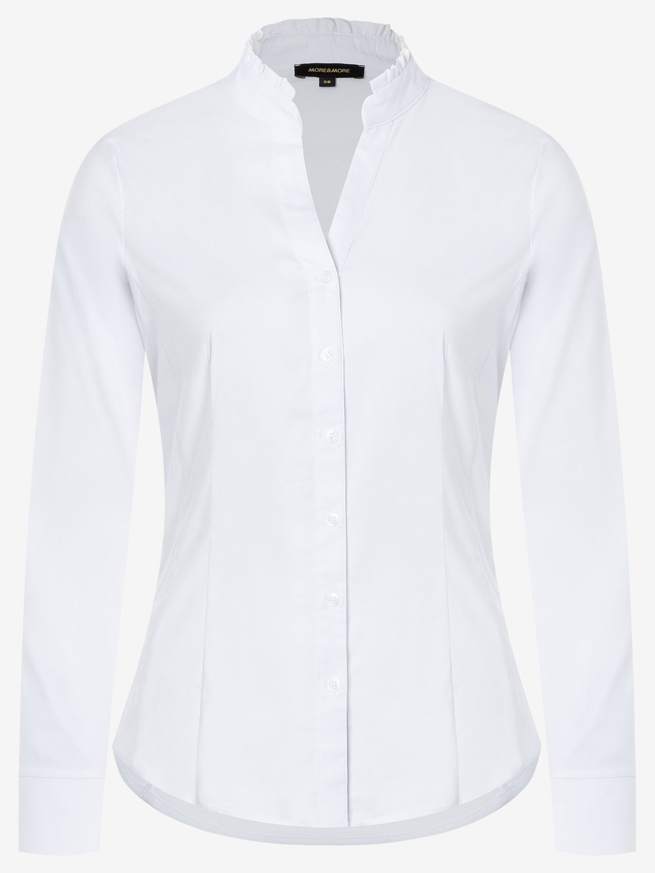 MORE & MORE Baumwoll/Stretch Bluse