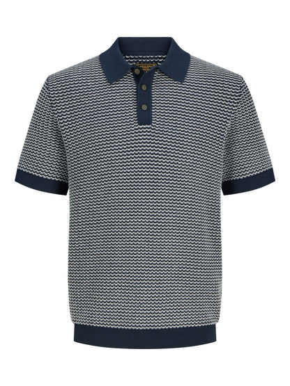 JACK & JONES JPRBLUKINGSLEY KNIT POLO SS PLS