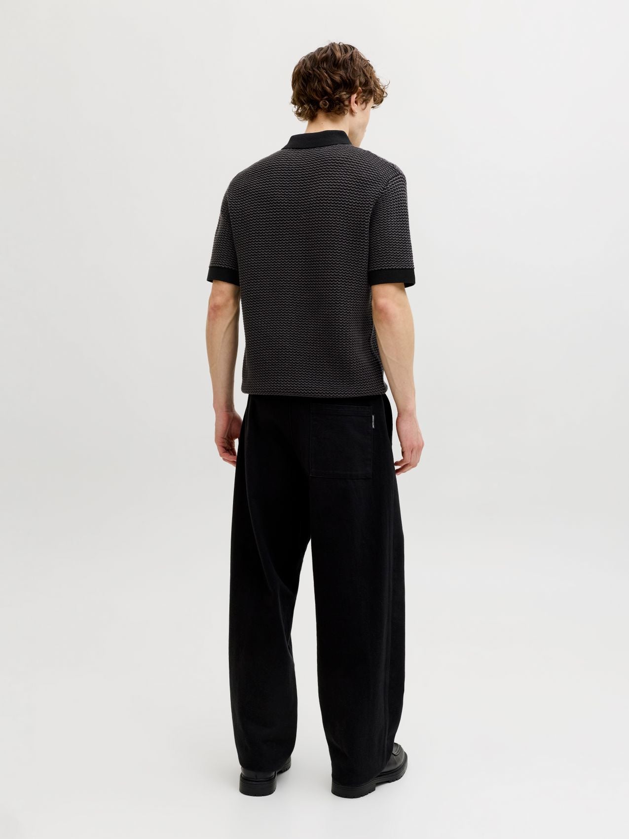 JACK & JONES JPRBLUKINGSLEY KNIT POLO SS LN