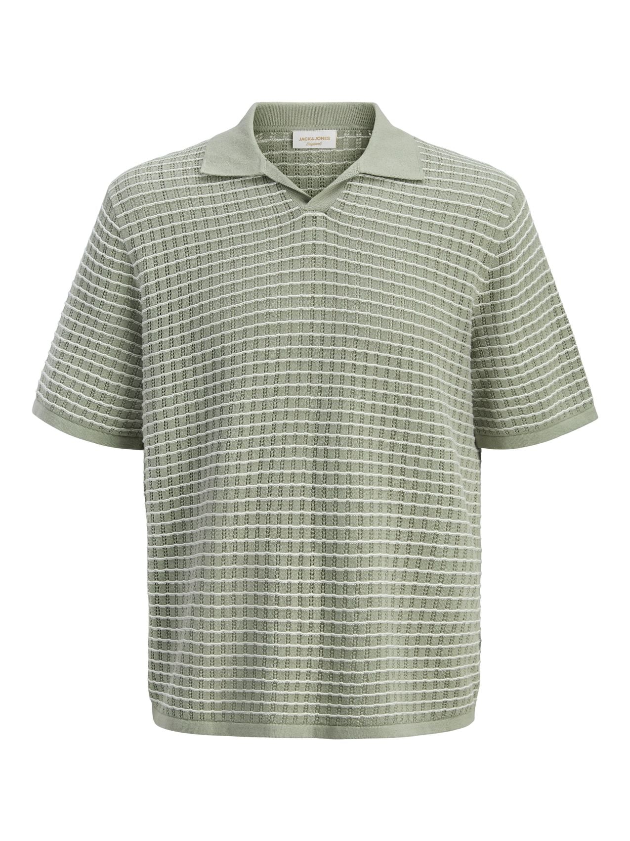 JACK & JONES JORNANTUCKET KNIT SPLIT NECK POLO SA26