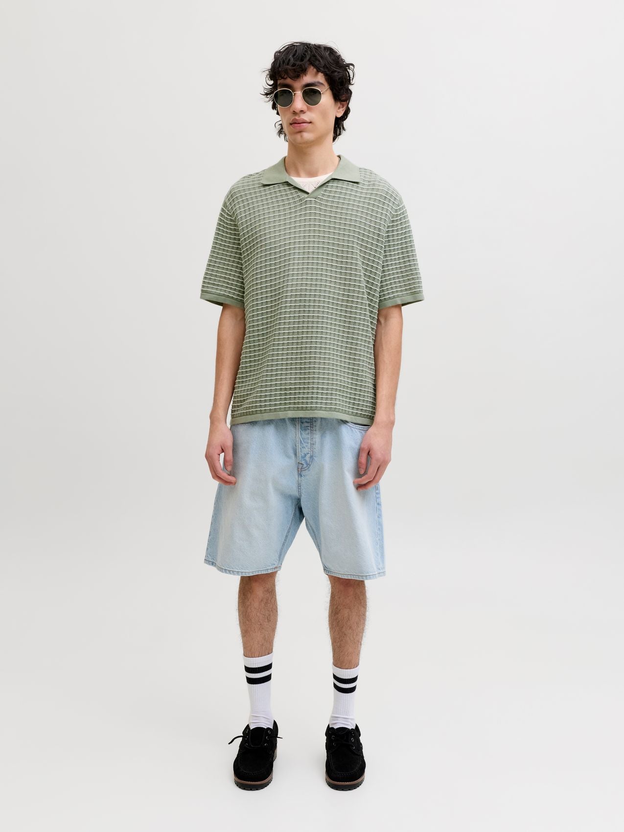 JACK & JONES JORNANTUCKET KNIT SPLIT NECK POLO SA26