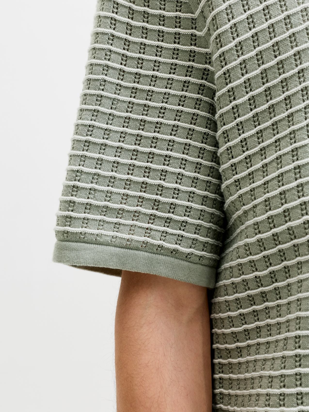 JACK & JONES JORNANTUCKET KNIT SPLIT NECK POLO SA26