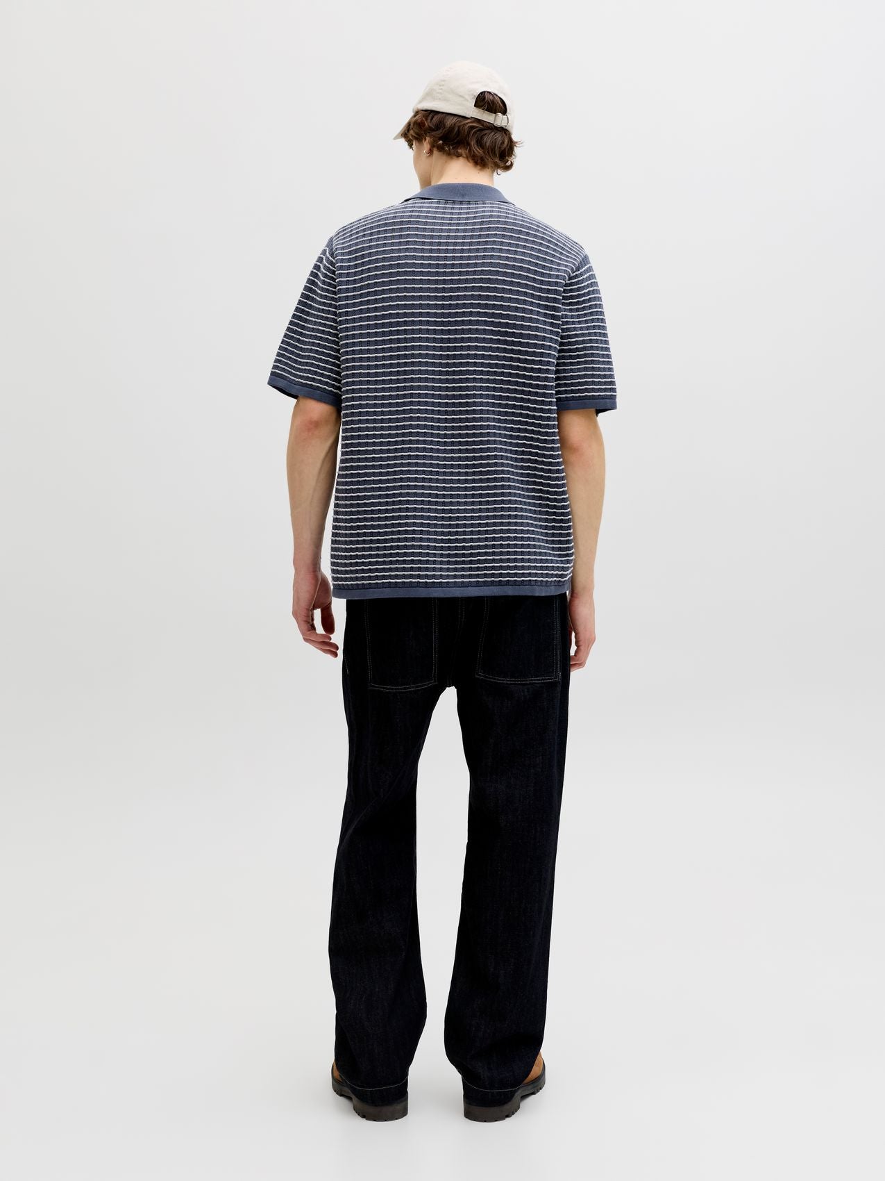 JACK & JONES JORNANTUCKET KNIT SPLIT NECK POLO SA26