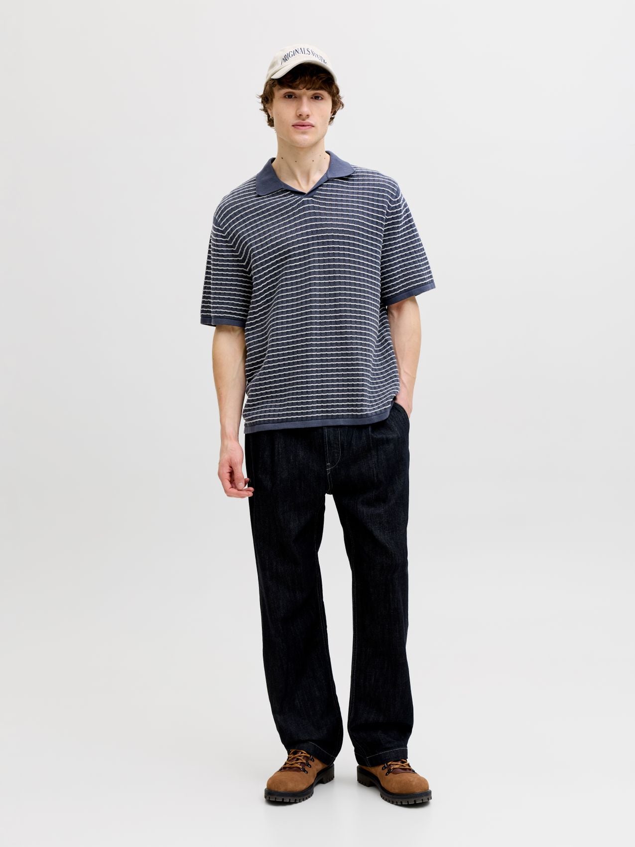 JACK & JONES JORNANTUCKET KNIT SPLIT NECK POLO SA26