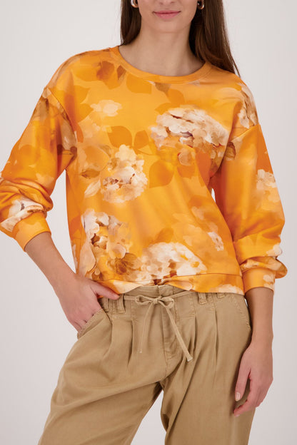 MONARI Sweatshirt, aperitif gemustert 36