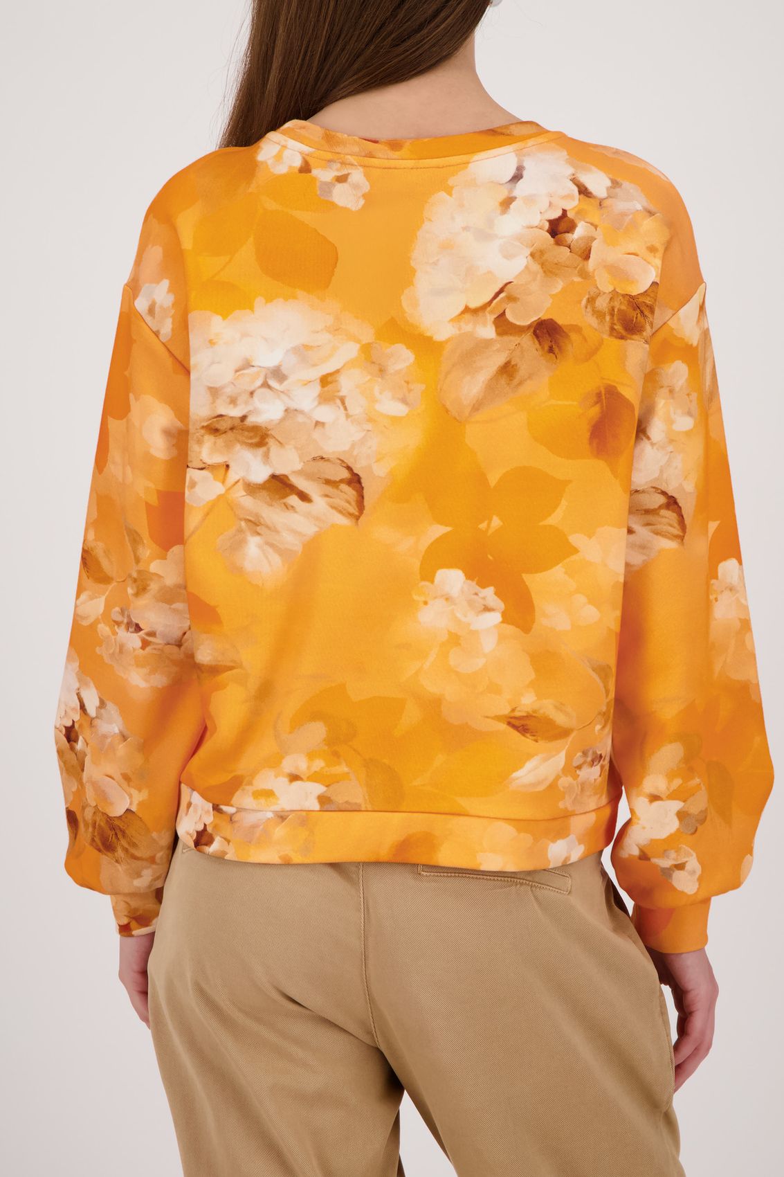 MONARI Sweatshirt, aperitif gemustert