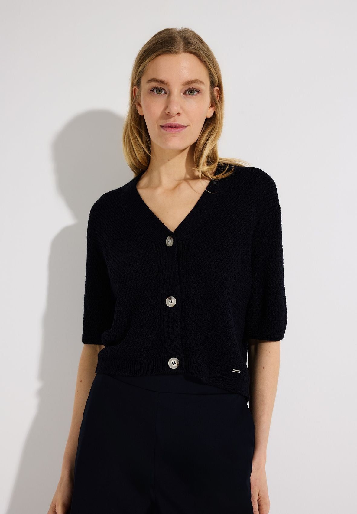 MORE & MORE Kurzarm-Cardigan