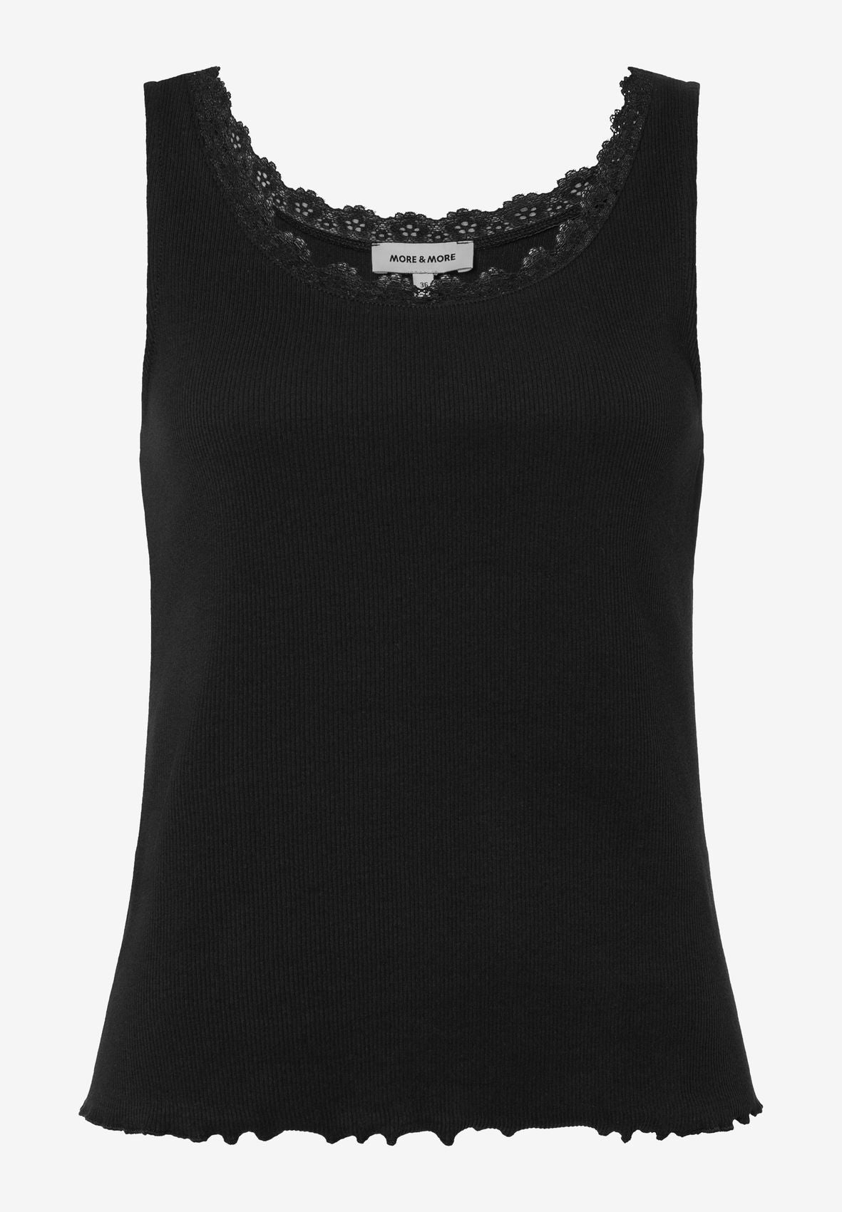 MORE & MORE Shirttop mit Spitze