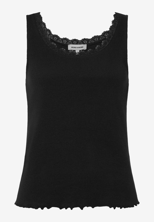 MORE & MORE Shirttop mit Spitze