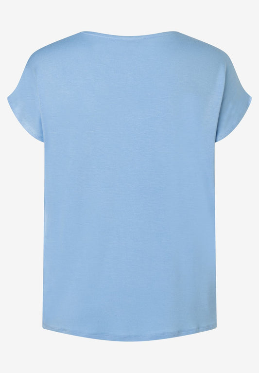 MORE & MORE Shirt mit Satinfront