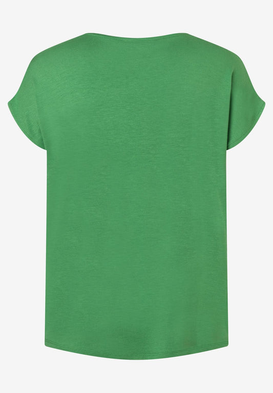 MORE & MORE Shirt mit Satinfront