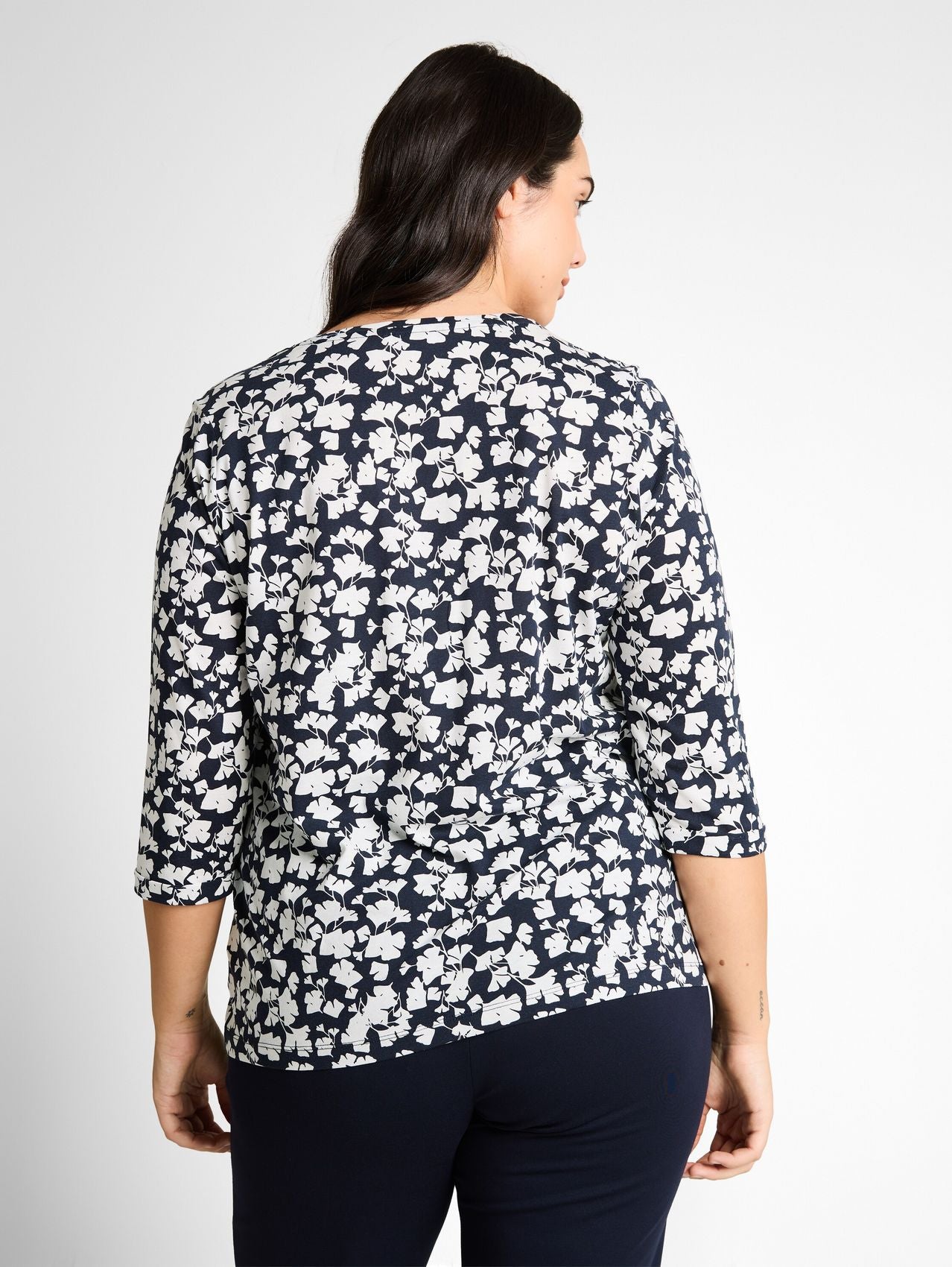 TOM TAILOR Plus Size - Langarmshirt mit Muster