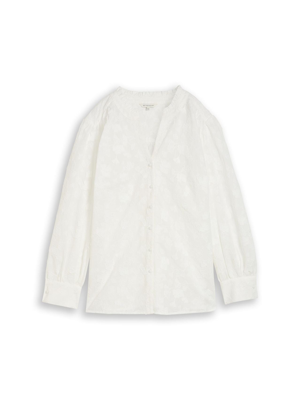 TOM TAILOR Plus Size - Loose Fit Bluse mit Stickerei 52