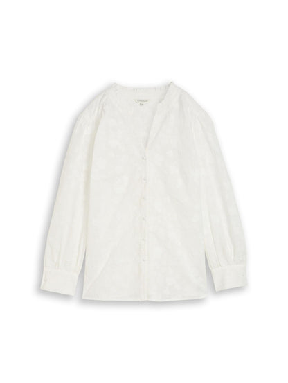 TOM TAILOR Plus Size - Loose Fit Bluse mit Stickerei 52