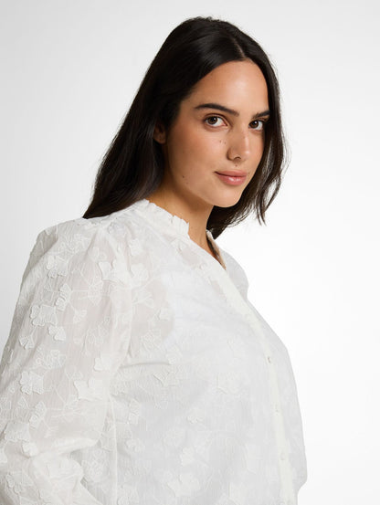 TOM TAILOR Plus Size - Loose Fit Bluse mit Stickerei