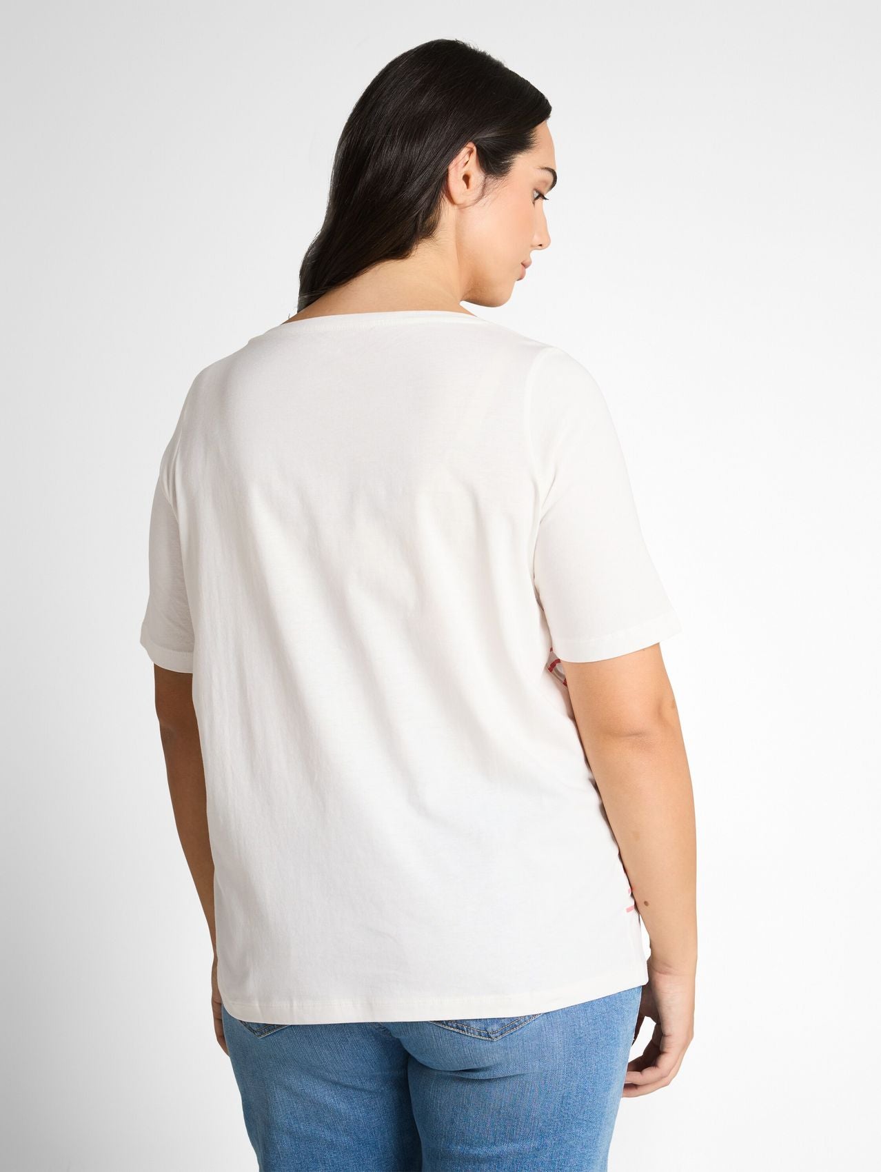 TOM TAILOR Plus Size - T-Shirt mit Streifenmuster