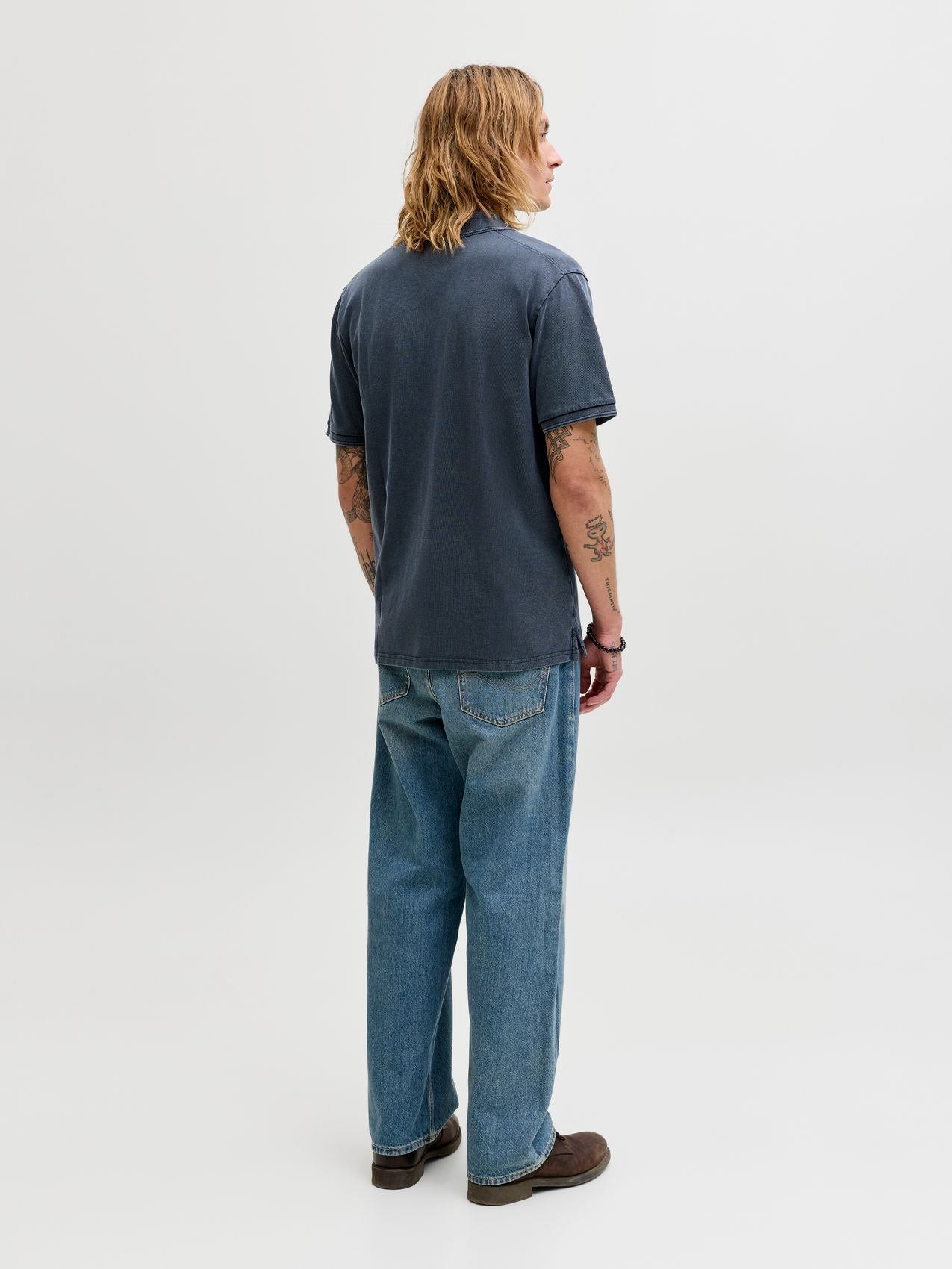 JACK & JONES JPRBLUWILL SS WASH POLO SN