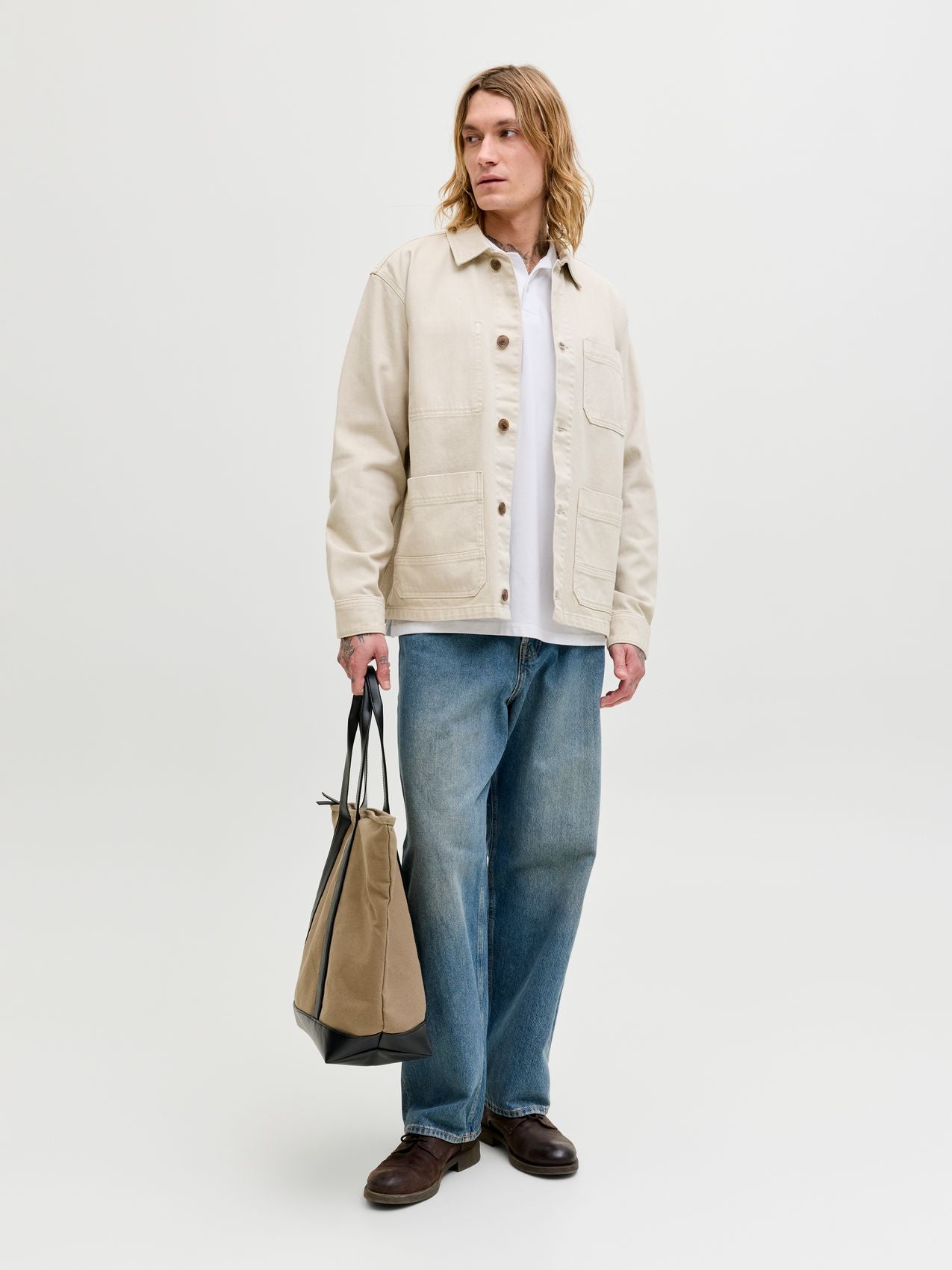 JACK & JONES JPRBLUWILL SS WASH POLO SN