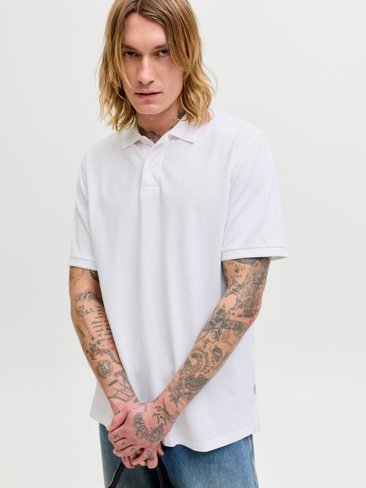 JACK & JONES JPRBLUWILL SS WASH POLO SN