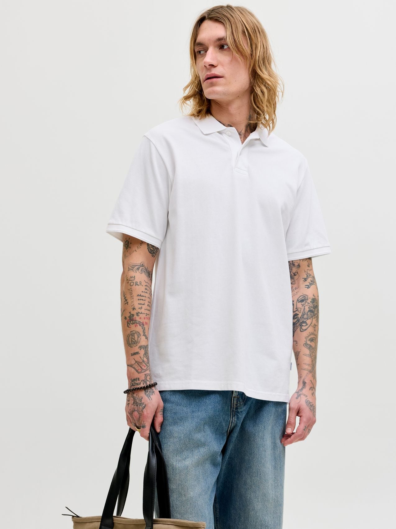 JACK & JONES JPRBLUWILL SS WASH POLO SN