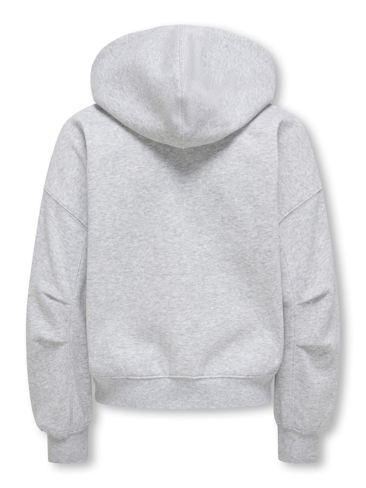 ONLY KOGEVISA L/S ZIP HOOD OVS SWT