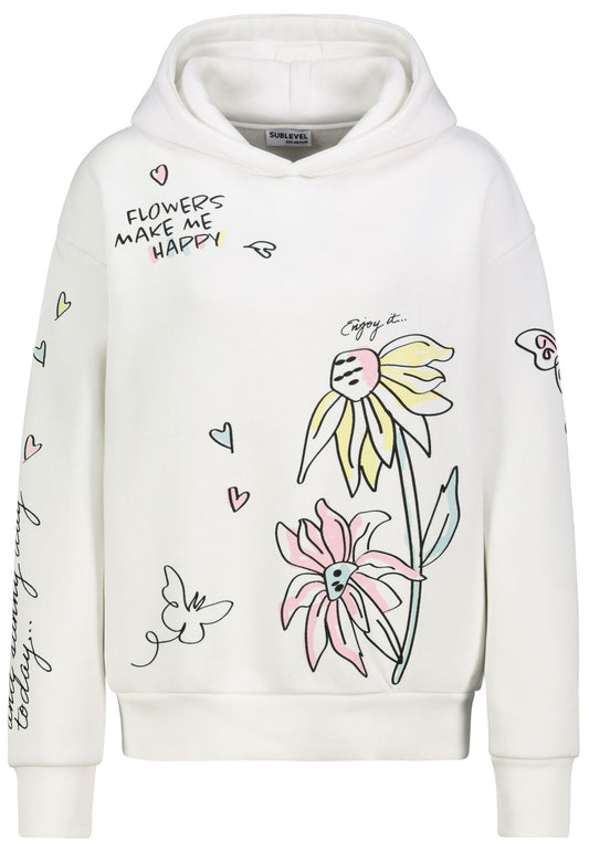 SUBLEVEL Damen, Sweat, offwhite