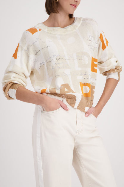 MONARI Pullover, biscotti