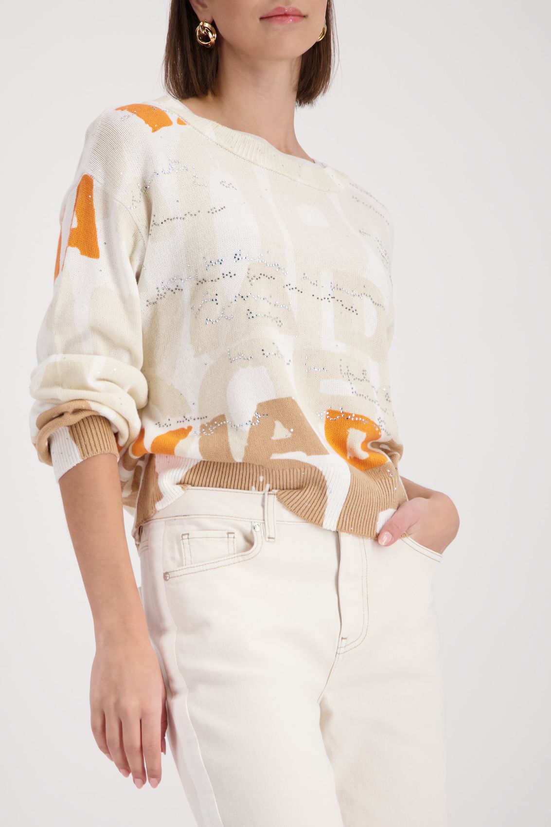 MONARI Pullover, biscotti