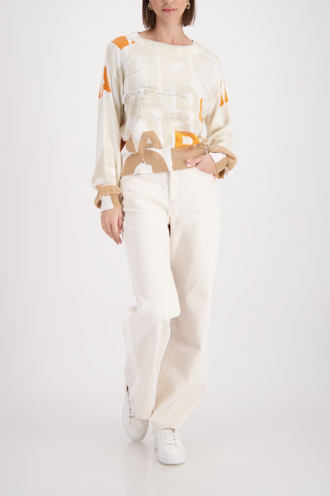 MONARI Pullover, biscotti