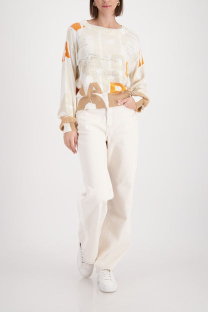 MONARI Pullover, biscotti