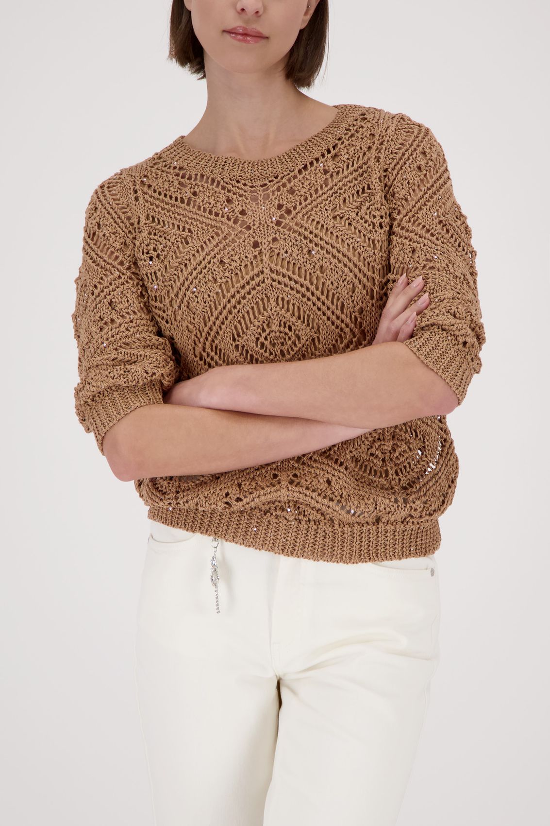 MONARI Pullover, biscotti