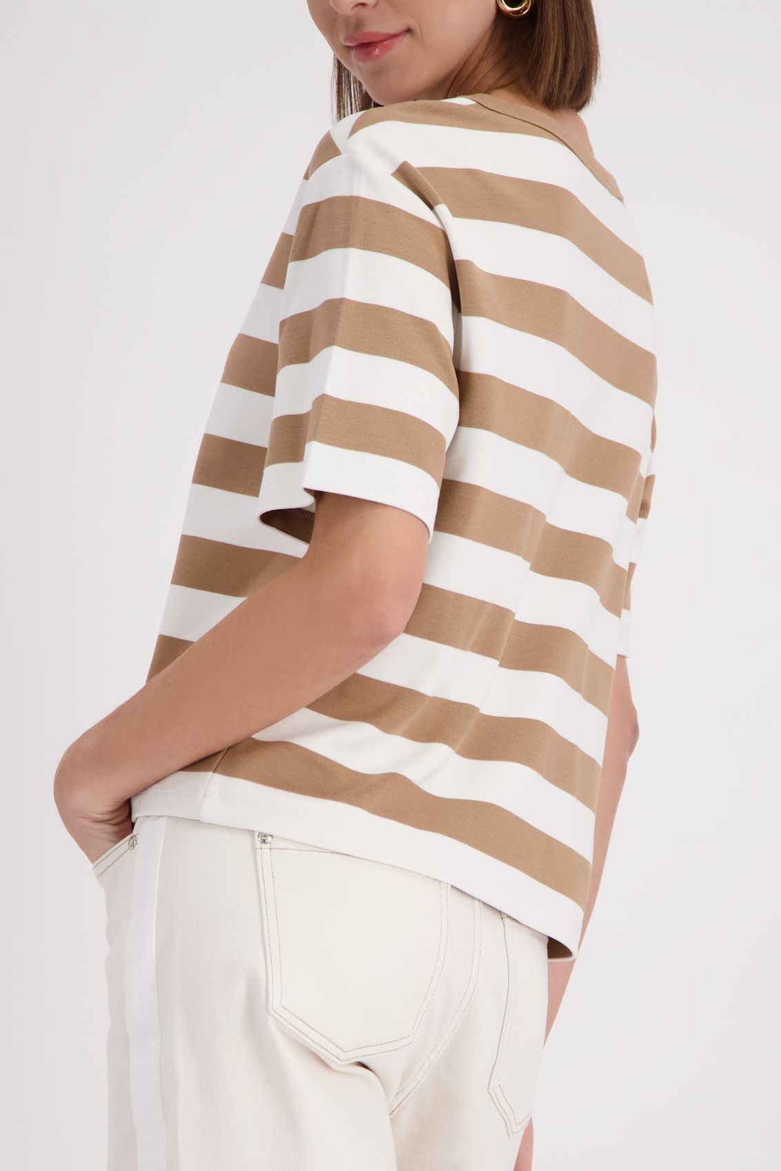 MONARI Pullover, biscotti ringel