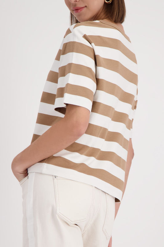 MONARI Pullover, biscotti ringel