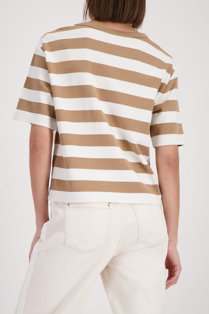 MONARI Pullover, biscotti ringel
