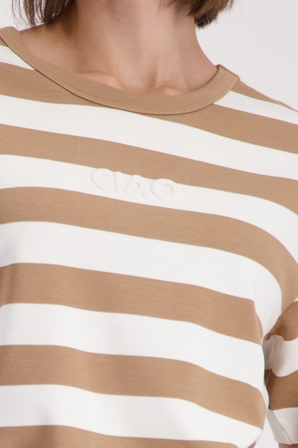 MONARI Pullover, biscotti ringel