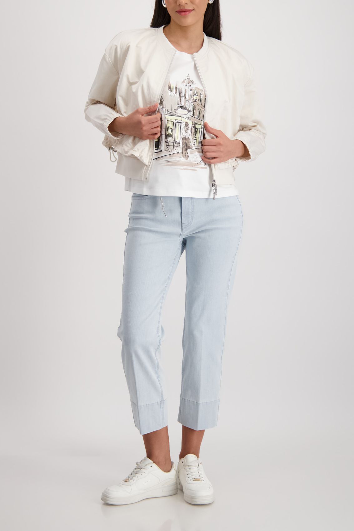 MONARI Jacke, champagne beige